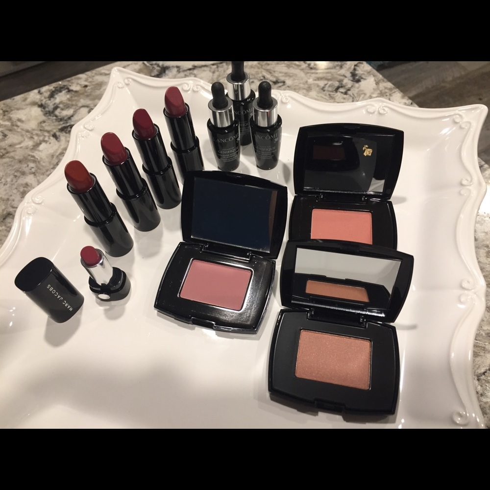 Lancôme assorted goodies. Lipstick blush genifique